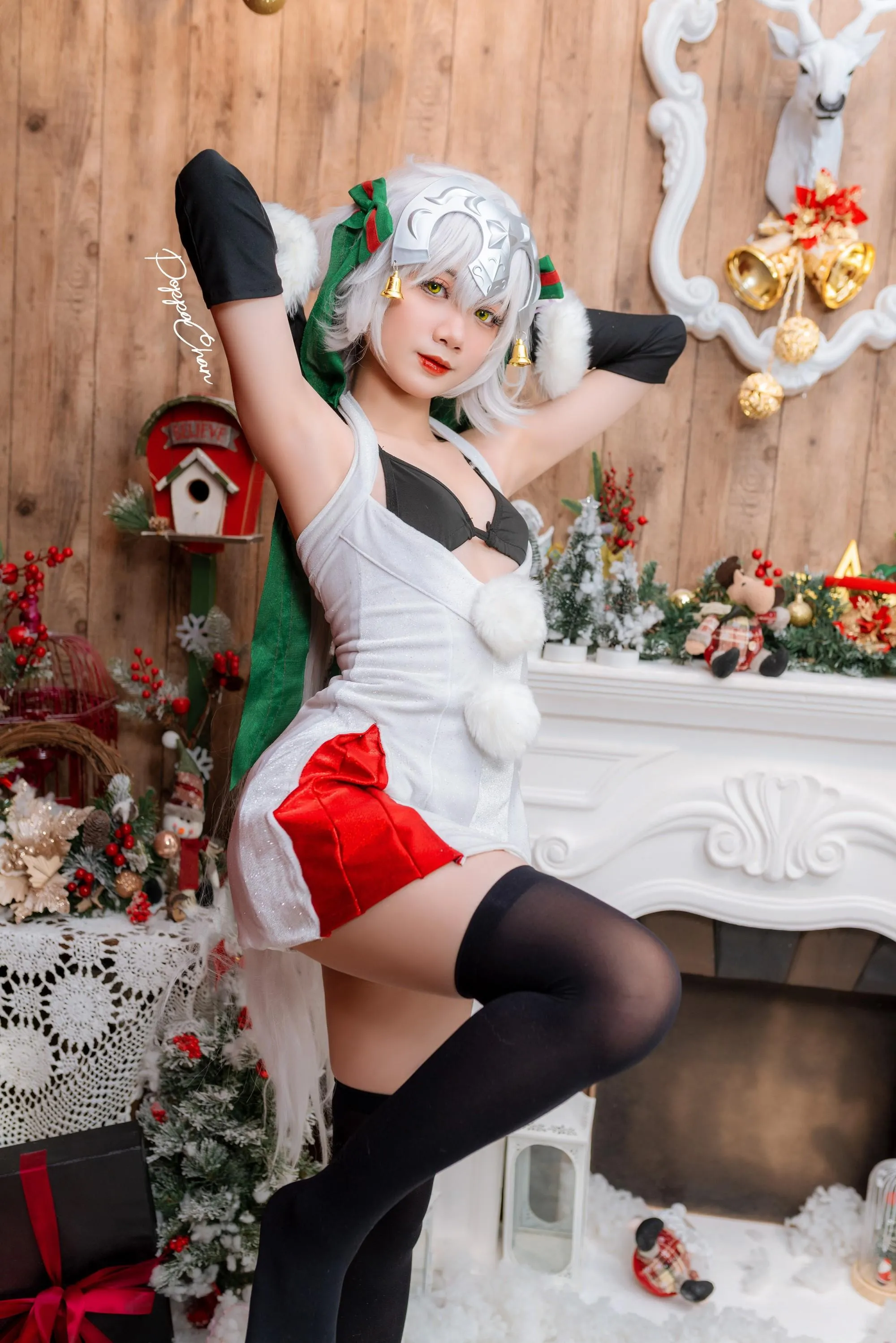 PoppaChan – NO.011 Jeanne Darc Alter Santa Lily [26P]插图2